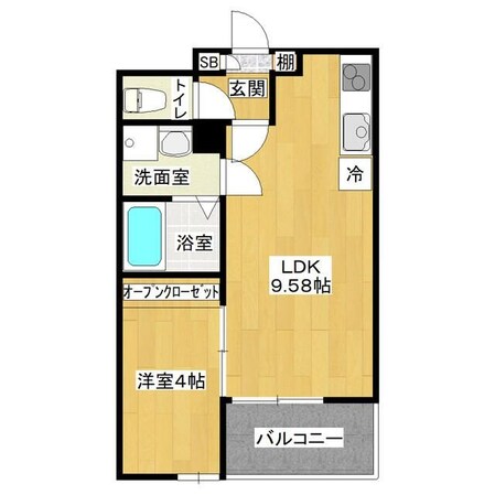 ラフィーノ八乙女の物件間取画像